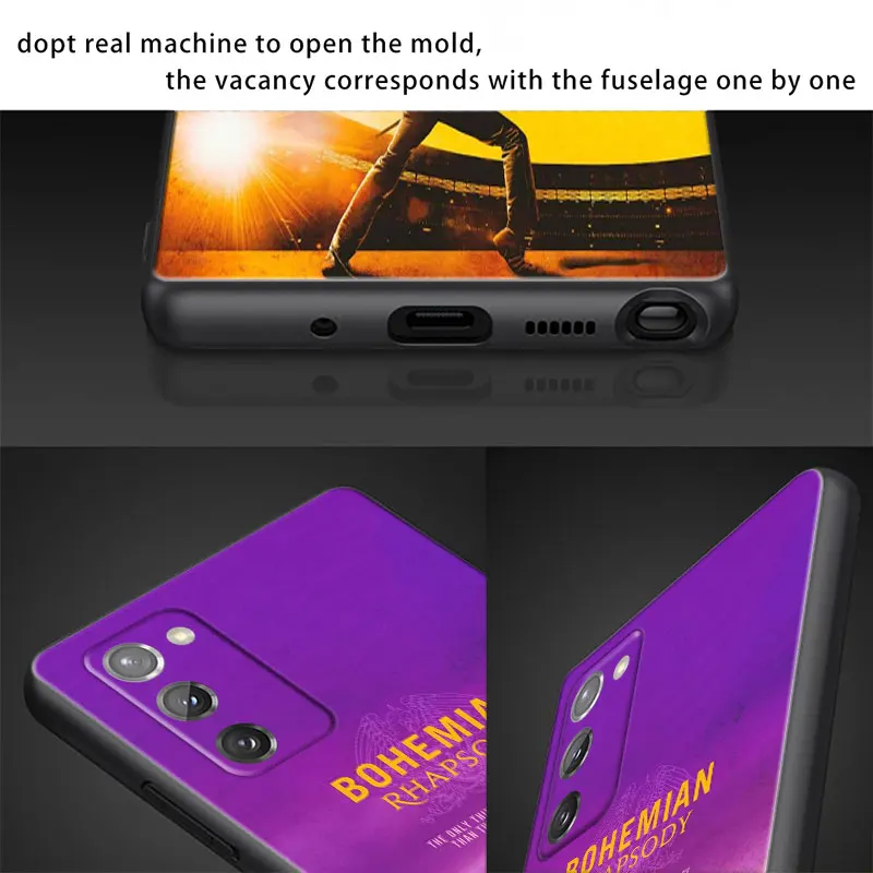 Queen Freddie Mercury Singer Phone Case for Samsung A91 A73 A72 A71 A53 A52 A7 M62 M22 M30s M31s M33  M52 F23 F41 F42 5G 4G TPU image 2
