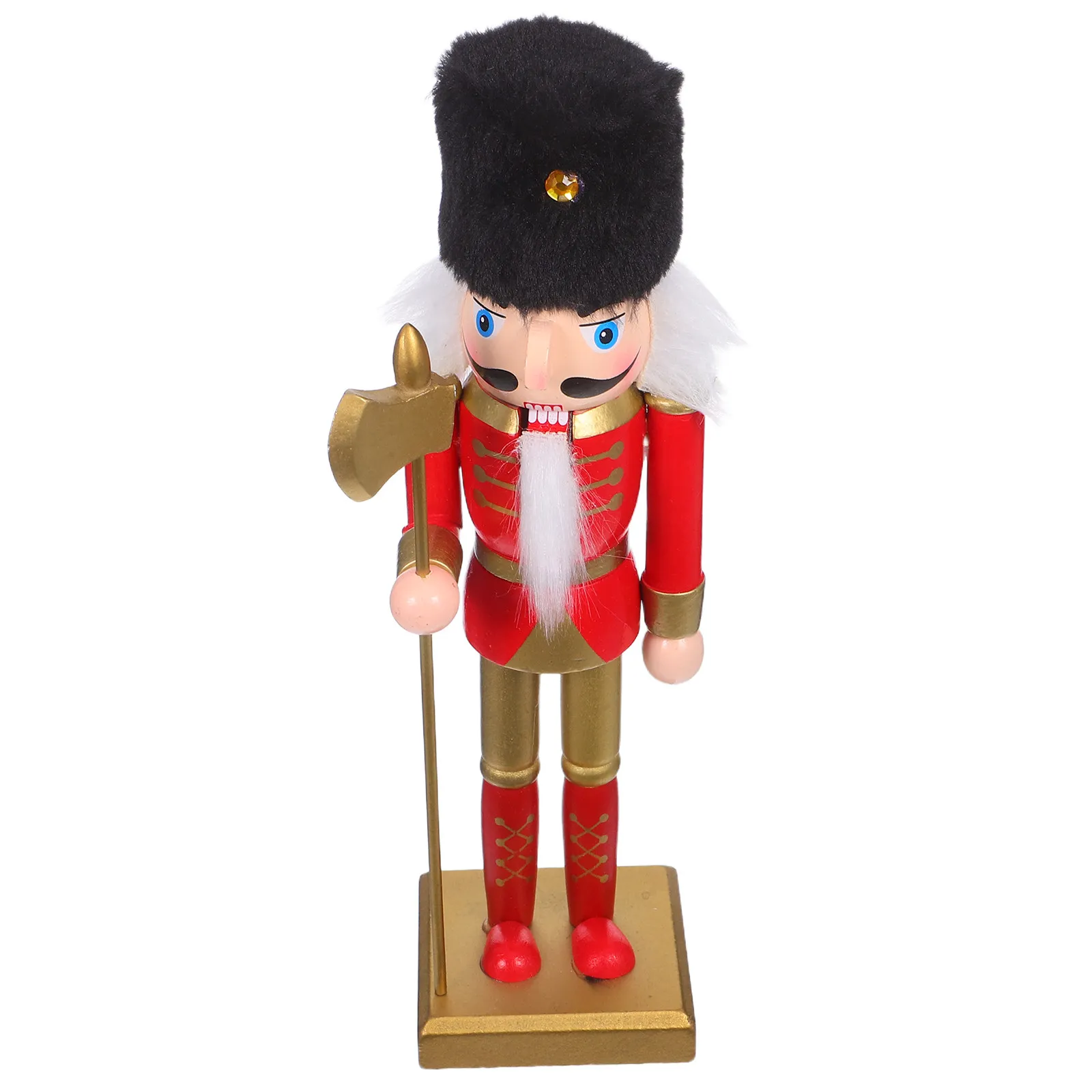 

Деревянный солдатик-Щелкунчик: классическое новогоднее украшение для дома и рабочего стола