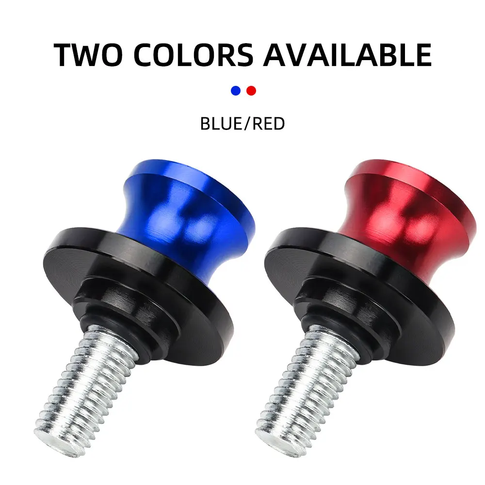 2pcs Motorcycle Swingarm Spools Rear Stand Screws Sliders 6/8/10mm For Ttalika FT150 GTS FT125 AT110 AT125 WS150 KTM 390 Duke