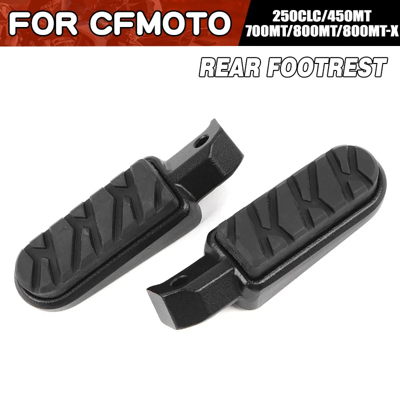 Für CFMOTO 450MT Links Rechts Hintere Fußrasten Motorradzubehör CF Moto 250CLC 700 800 MT 800MT-X Fußpedale Motorradteile