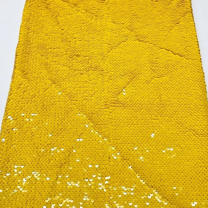 

Royal blue French high-quality lace mesh fabric, African small sequin fish scale pattern sequin embroidery fabric dress