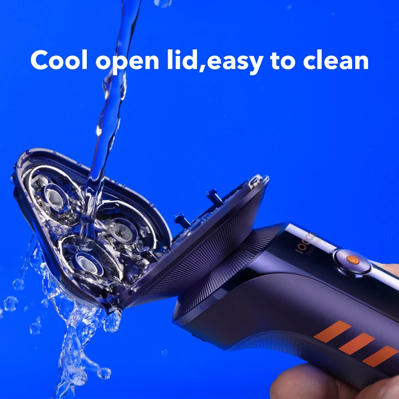 SOOCAS S31 Máy Cạo Râu Dao Cạo Điện Kiêm Máy Cạo Râu Máy Điện Máy Cạo Râu Tỉa Râu Loại-C Sạc Cốp Xe Máy Cạo Râu Nam IPX7 Lưỡi Dao