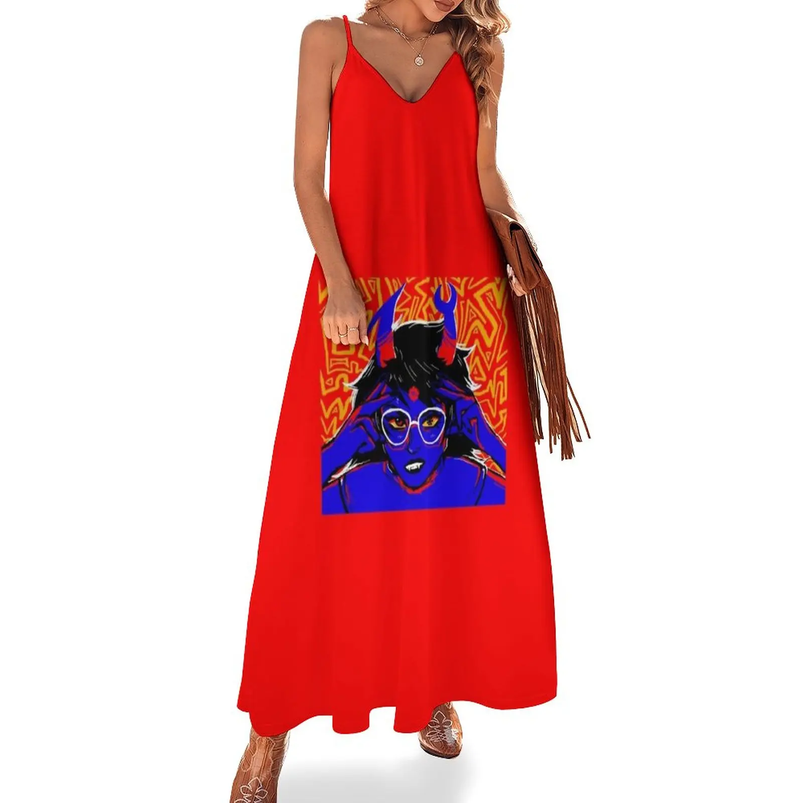 

vriska... Sleeveless Dress Party dresses for women Woman's evening dress