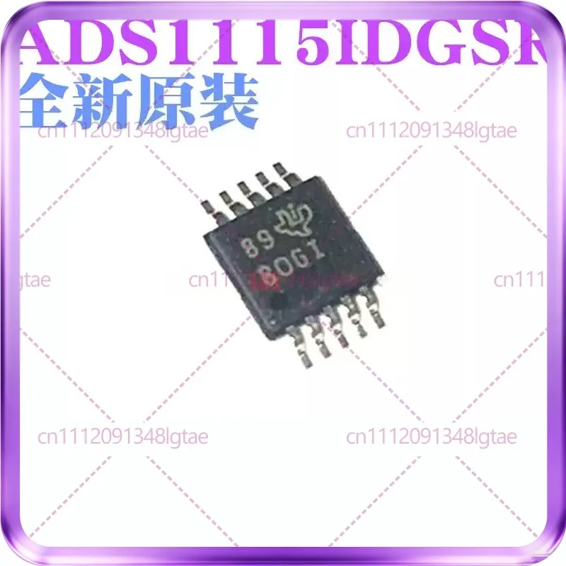5-10pcs New Original ADS1115IDGSR ADS1115IDGS ADS1115 Screen Printing BOGI