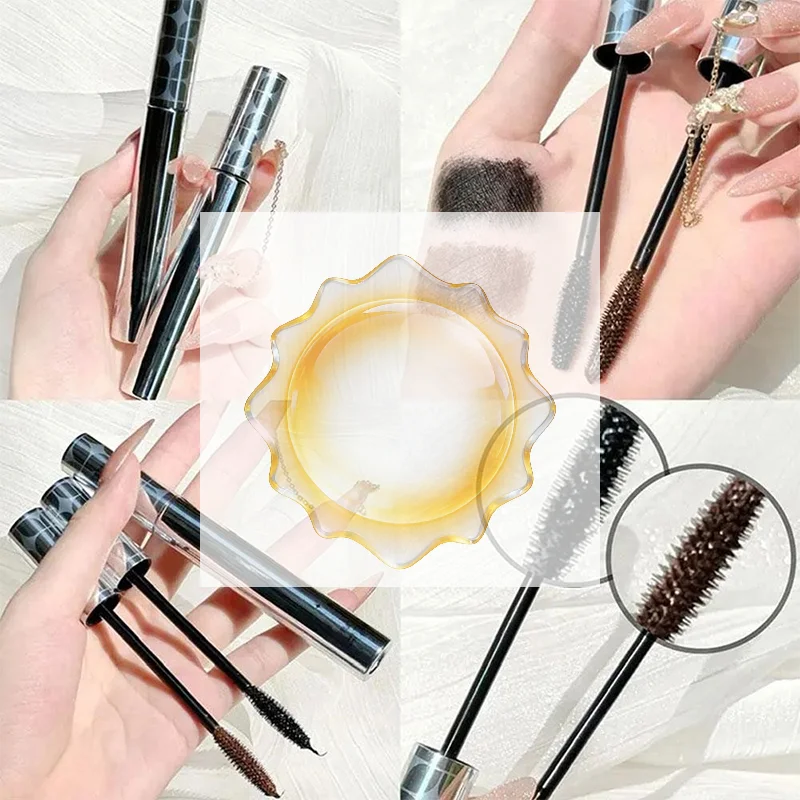Eyelashes Lengthening Mascara Waterproof Long Lasting Silky Lash Black/Brown Eyelashes Extension Make Up Beauty Eye Cosmetic