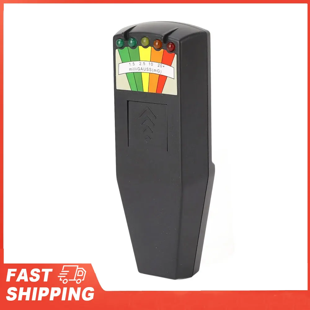 Detector de campo magnético medidor EMF caza probador paranormal radiación electromagnética medidor EMF Detector de radiación medidor EMF