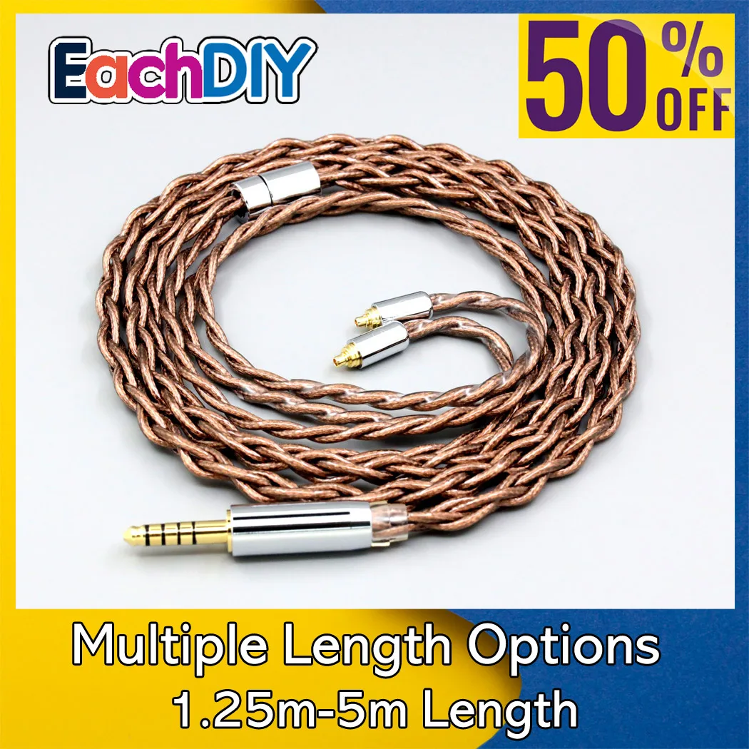 

99% 24k Gold 7n Pure Silver Graphene Shield Earphone Cable For DUNU DK-3001 4001 Falcon-C whizzer Haydn A15 Pro A15 LN008514