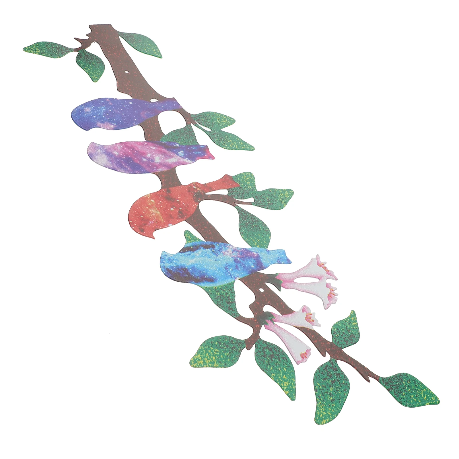 

Iron Toucan Anti Rust Wall Decor Wrought Garden Art nament Metal Birds Branch Hanging Craft Stylish Color Bird Designed Art