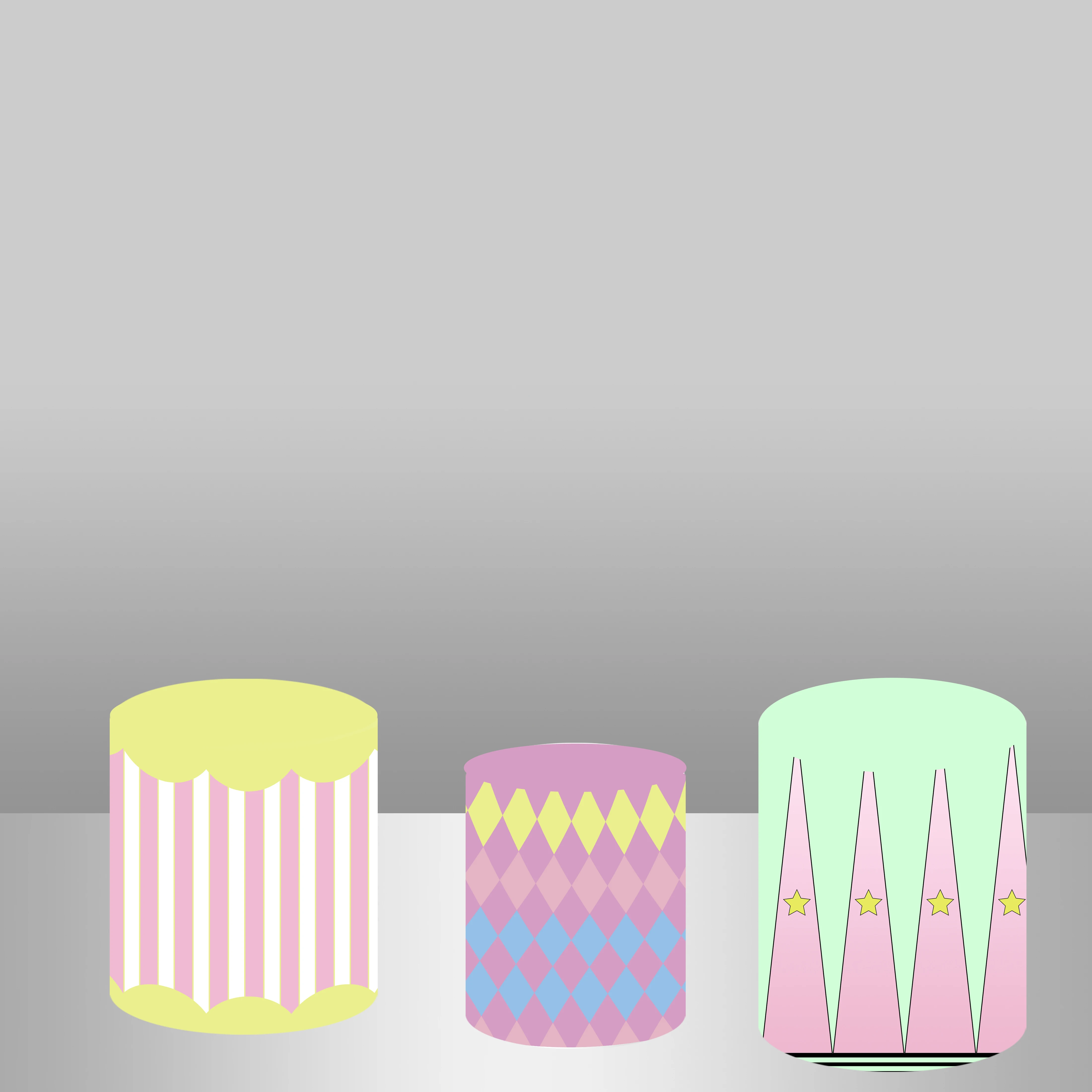 Pink Circus Circle Round fondale Cover per Baby Shower Princess Girl Birthday Party Decoration forniture Photo Background Banner