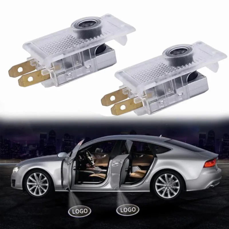 

JURUS 2PCS Car Door Opening Warning Led Lights For Saab 9-3 2003-2012 9-5 1998-2011 Ghost Shadow Welcome Courtesy Projector Lamp