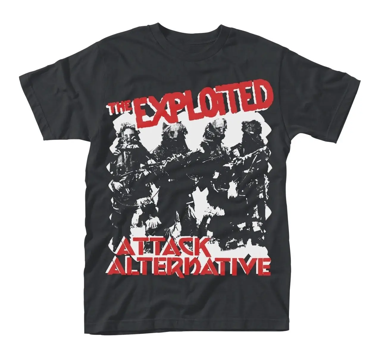 The Exploited 'Attack Alternative' T shirt - NEW