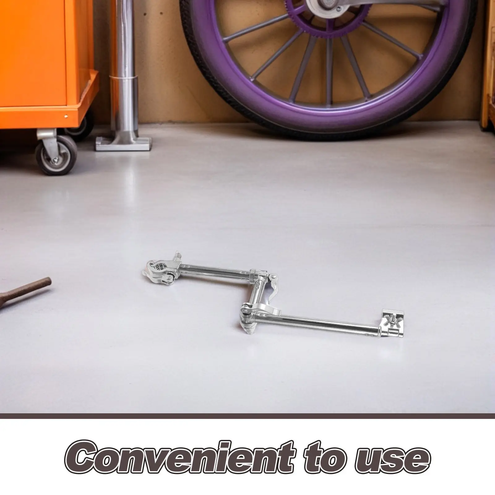 Umbrella Holder for Wheelchair Adjustable Foldable 360 Rotating Scooter Umbrella Stand for Handlebar 0.87-1.7 Inch Mobility