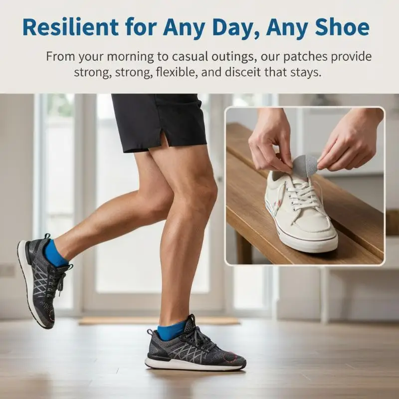Self Adhesive Shoe Hole Repair Patches No Glue Required Wash Resistant For Fixing Mesh Sneakers Sports Casual Shoes