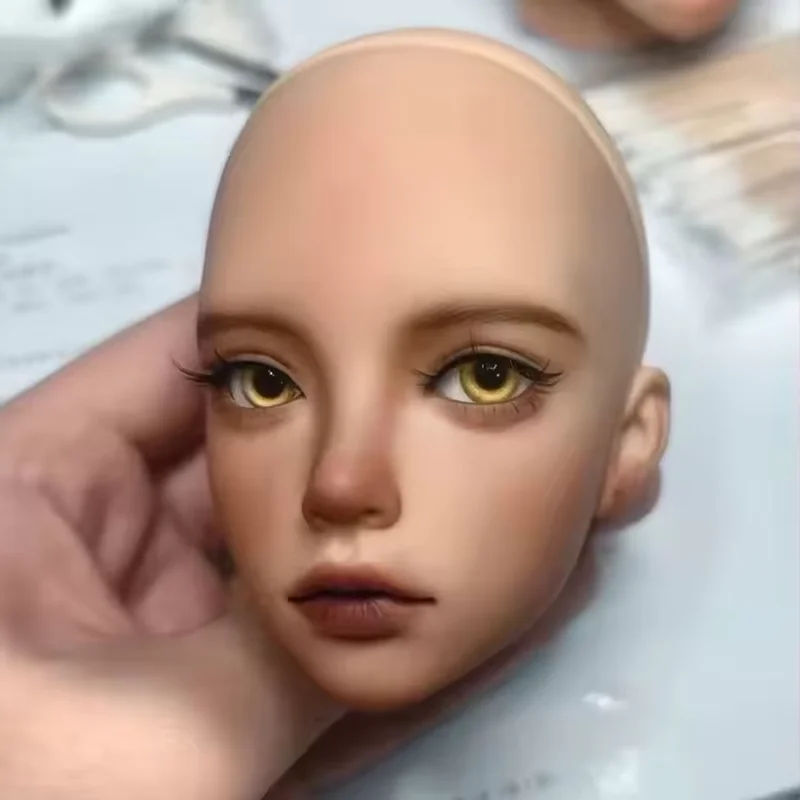 2026 New 1/3BJD sd doll custom makeup IP mari can move shape beautiful goddess girl  Just the head