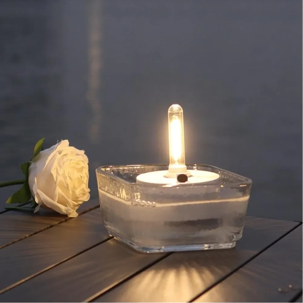 Lampe portable pour coupure de courant, illustration