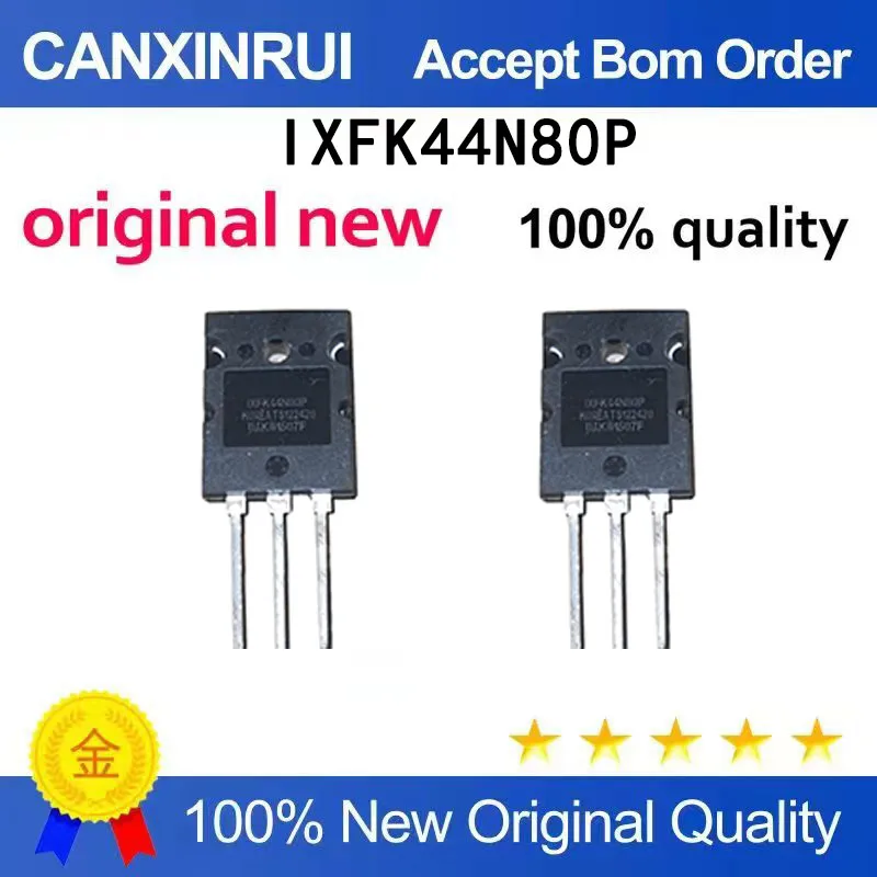 

(5pcs-100pcs）New IXFK44N80P 44N80 IXYS Field Effect Transistor MOS Tube Direct Insertion TO-264 Transistor