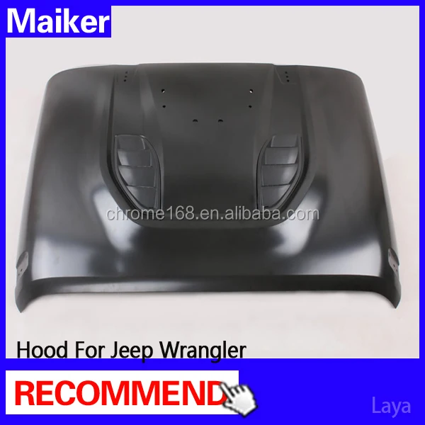 engine hood auto parts for jeep jk 10th anniversary hood for jeep wrangler jk bonnet