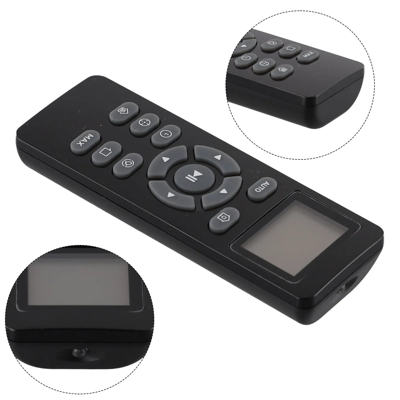 Color Black Remote Control Quick Replacement Remote For Vacuum Robotic Cleaner Remote Ergonomic Buttons High-Quality Materials