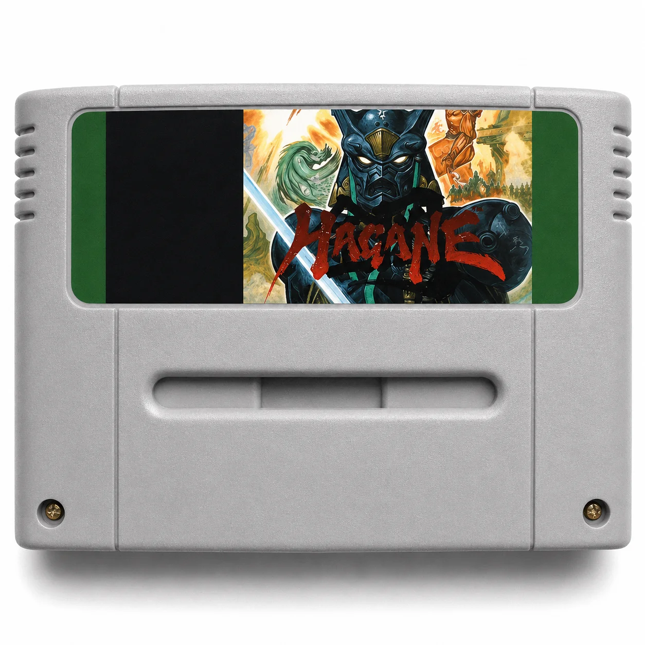 Hagane 16-Bit Retro Reproduction Cartridge Cyber Ninja Action Platformer Hardcore Wersja PAL z Opcją Pudełka Detalicznego CIB — zdjęcie produktu 5