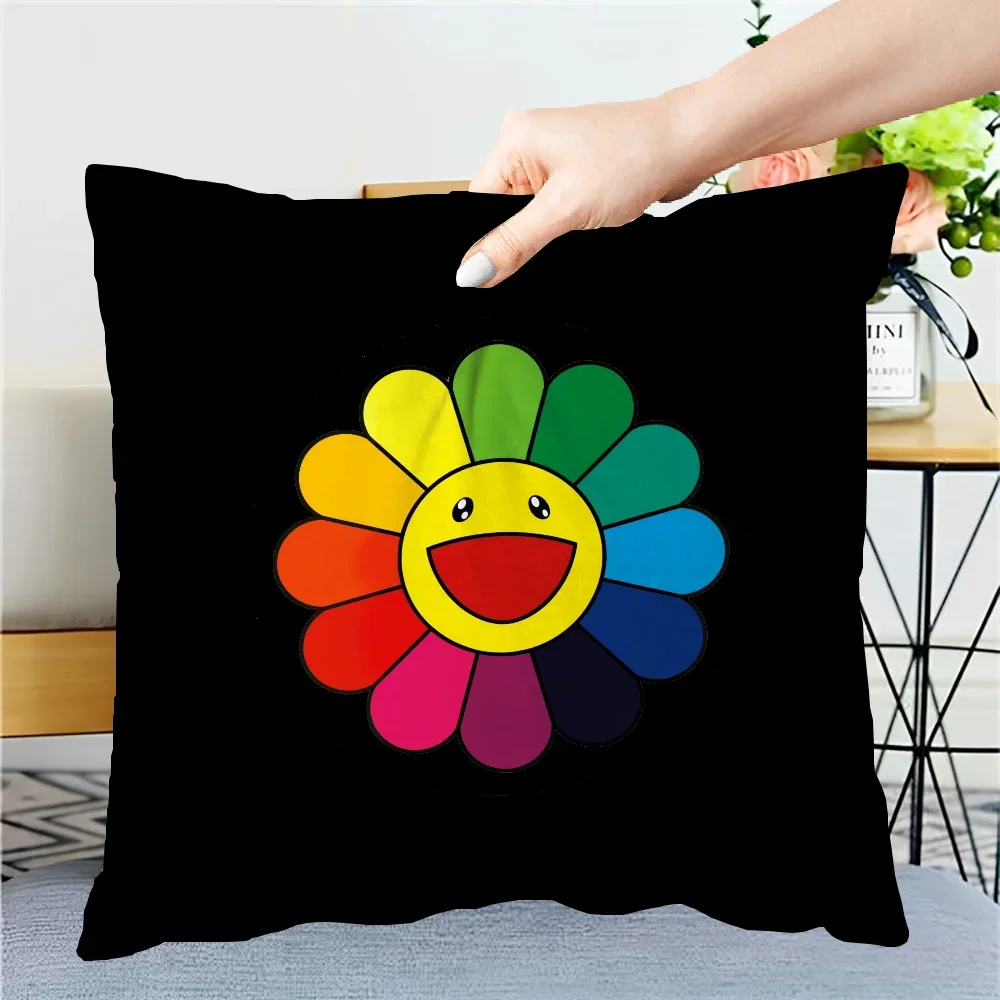 Cushion Cover Pillow Cover Pillowcase Cover for Pillow Fundas De Cojines T-takashi M-murakami Decorative Pillows for Sofa Home