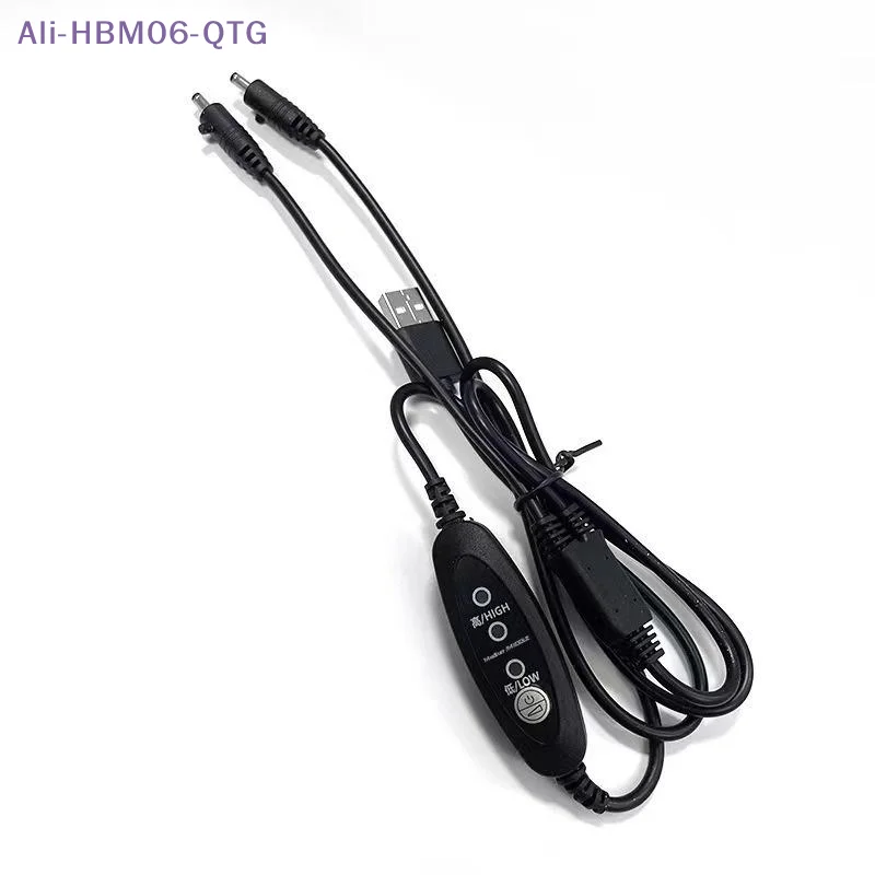 NEW USB To DC Cable For 5V Cooling Fan Cord 3-Level Fan Speed Controller For Workwear Cooling Clothes Outdoor