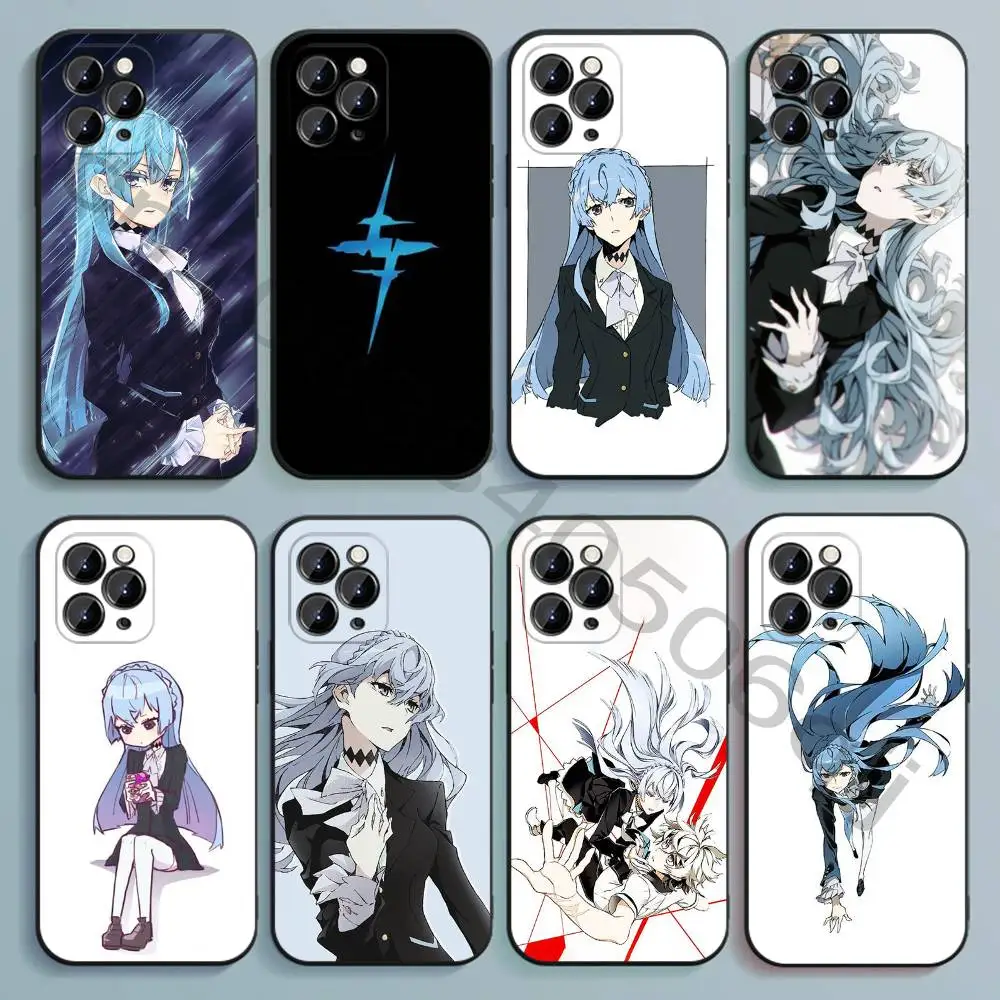 N-Noriko S-Sonozaki Black Soft TPU Case For iPhone 17 16 15 14 13 12 11 Pro Max Plus E Mini Silicone Phone Cover