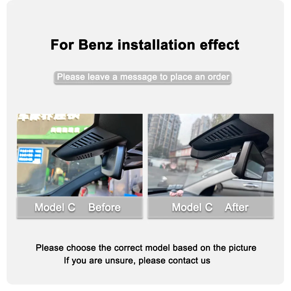 Customized Dash Cam For Mercedes Benz C Class w205 s205 GLC x253 CLS w219 E Class w212 w213 C E GLC 200 220d 260 300 Dvr Dashcam