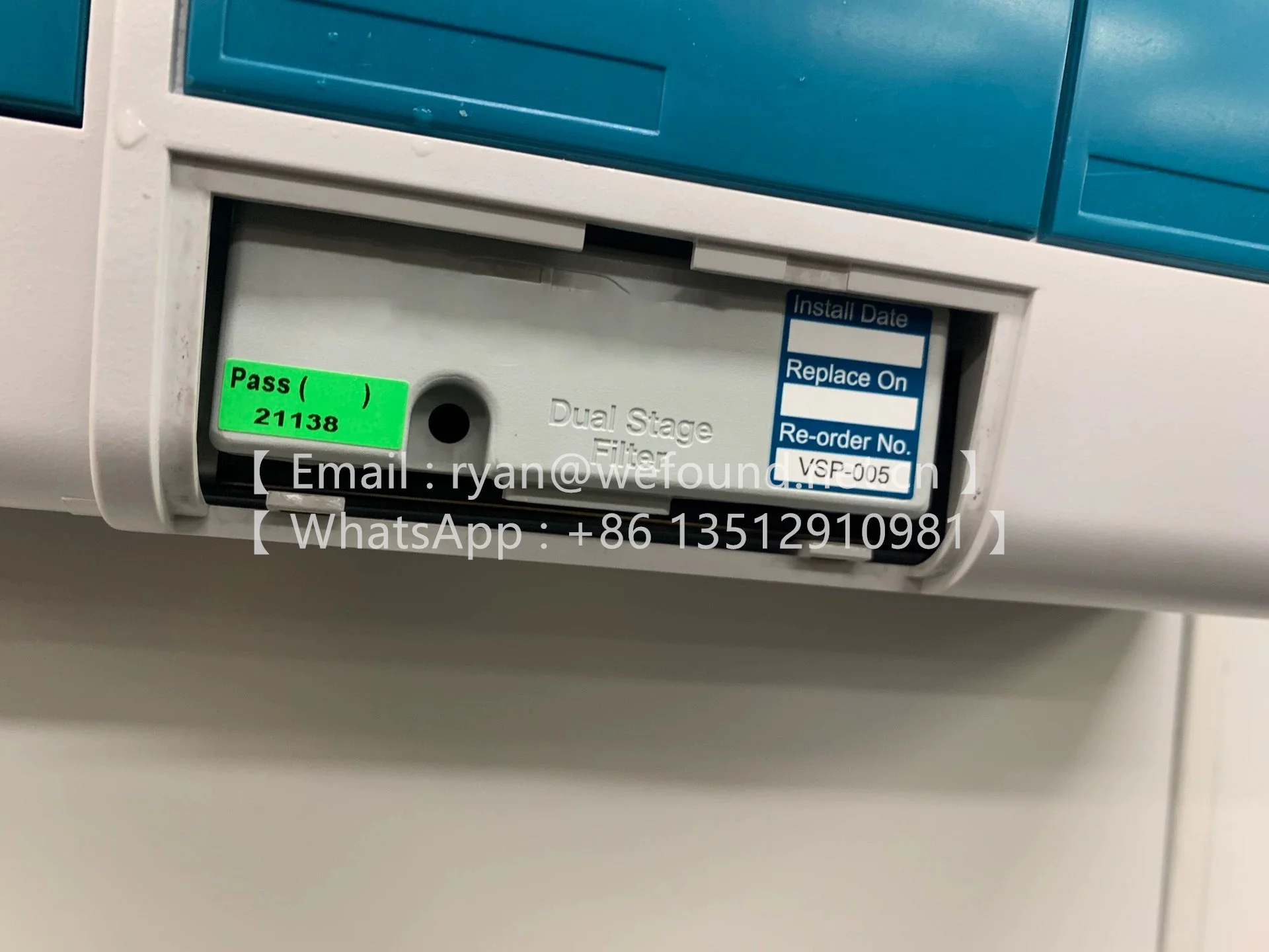 

Фильтрующий картридж VSP-005 VSP-025 (VSP-005 для отдельных устройств и VSP-025 для упаковки из 20 картриджей)