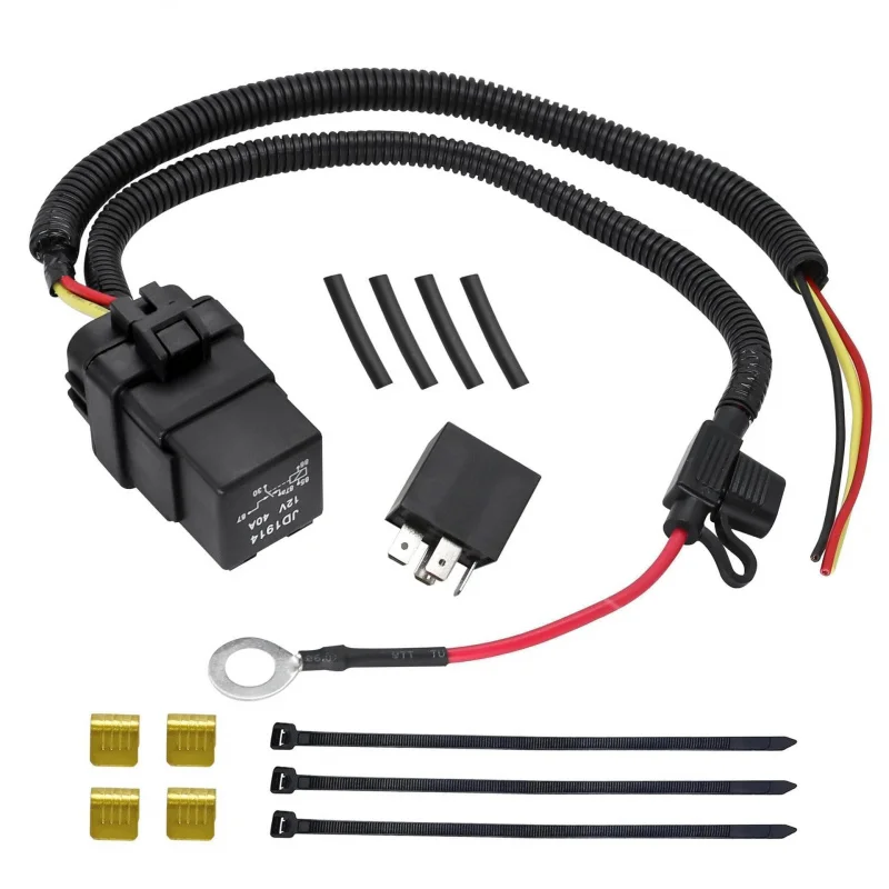 Relay Wiring Kit 68269523AD For Jeep Dodge Chrysler Ram 1500 National Standard Pure Copper Automotive Relay Harness