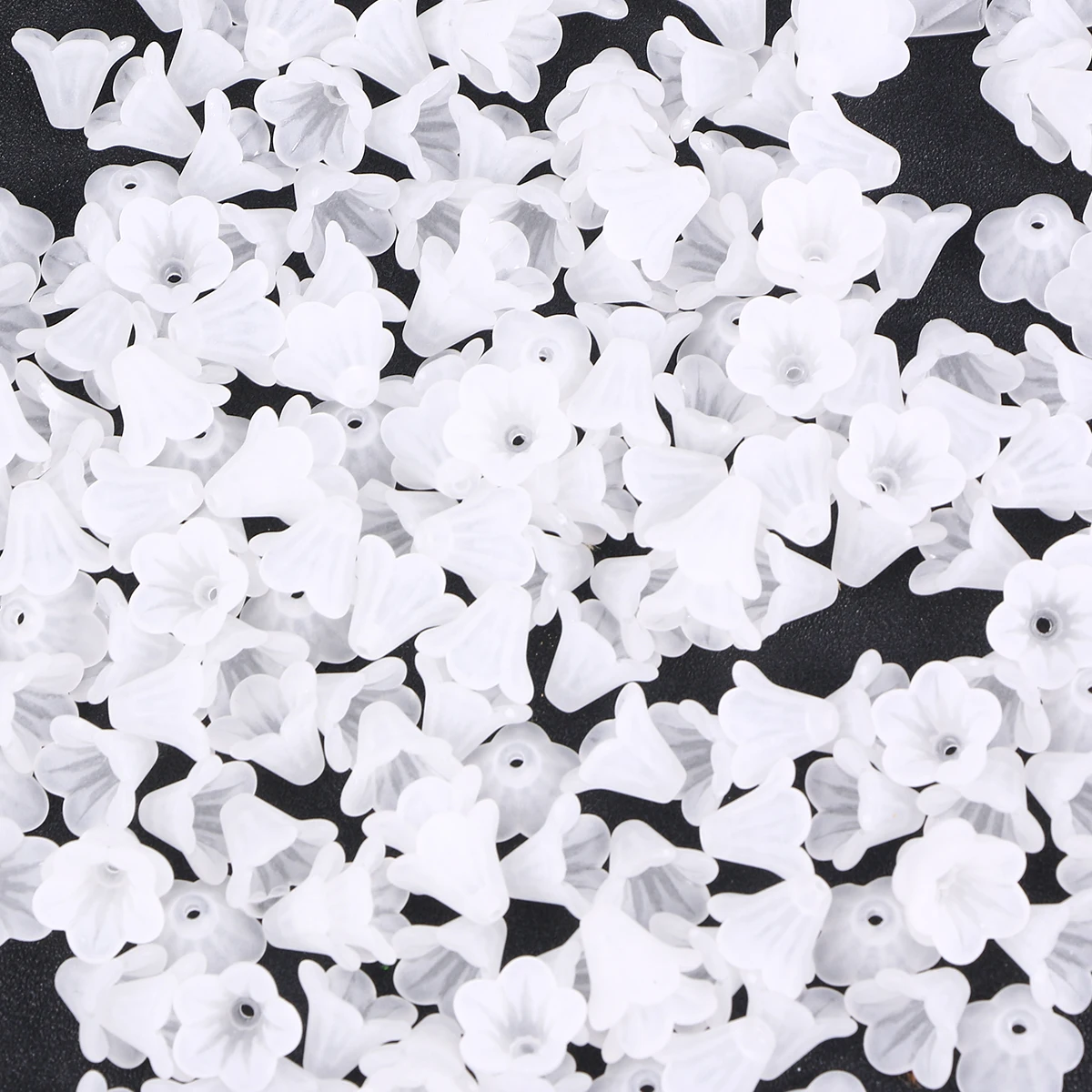 

Acrylic Flower Petals Diy Jewelry Accessories Frosted Fake Petals For Necklaces Earrings Crafts Plastic Leaf Decorations