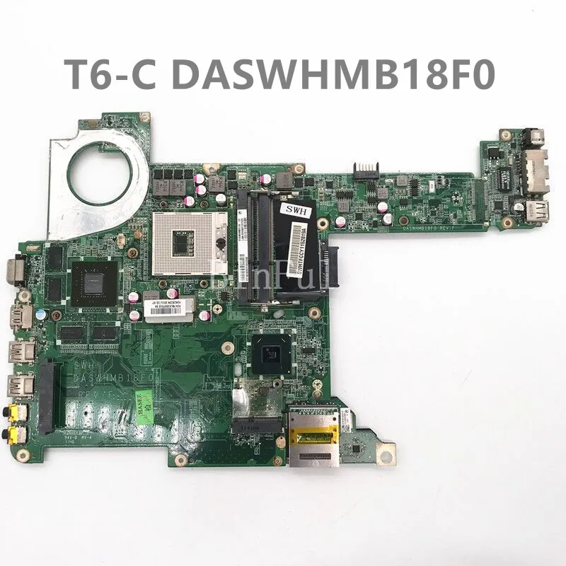 High Quality Mainboard Free Shipping For Haier T6-C Laptop Motherboard DASWHMB18F0 DDR3 100% Full Tested Working Well