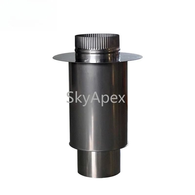 

High Quality German ES Stainless Steel Fireplace Through Wall Sleeve Rainproof Heat Insulating Heavy Duty Weather Resistant