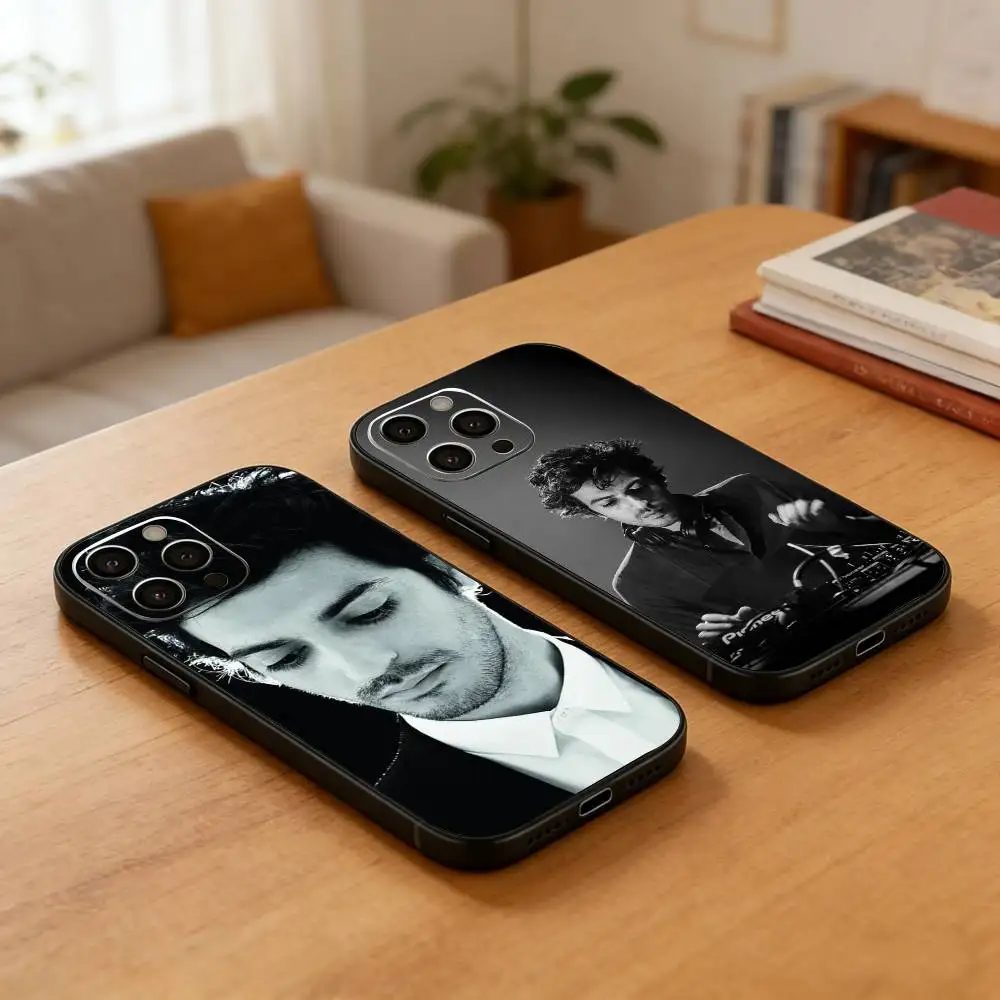 

DJ Gesaffelstein Mike Levy Phone Case For iPhone17,16,15,14,13,12 Plus,Max Soft Silicone Black Cover