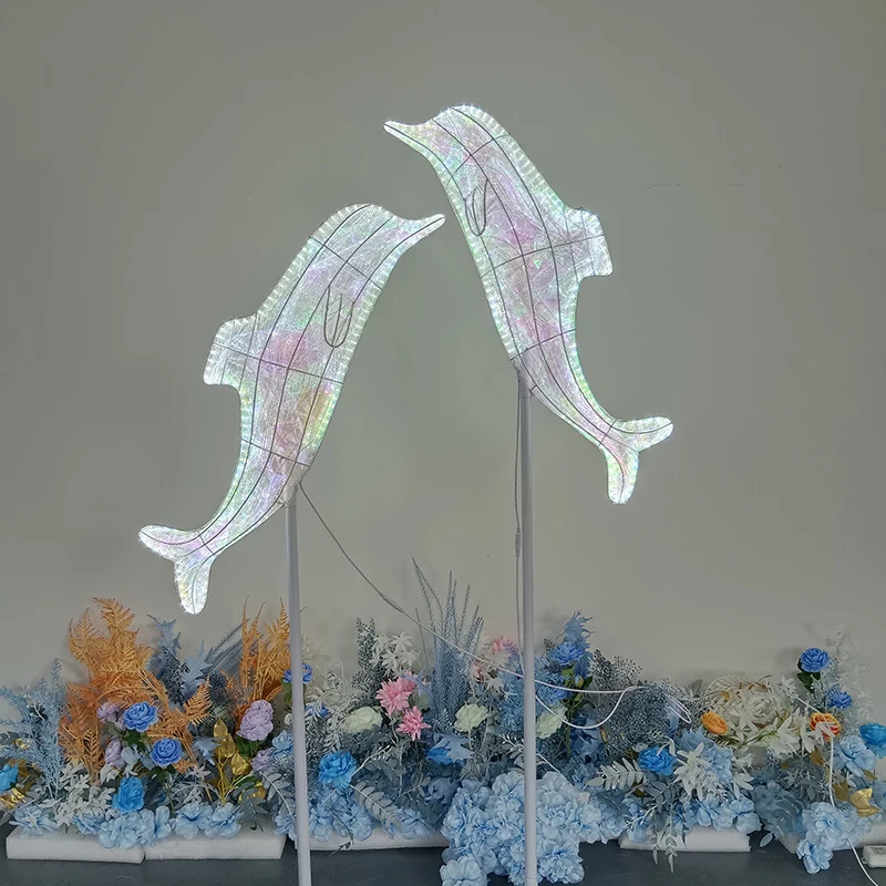 PLLY-Lanterne de Mariage Moderne, Petit DolDave, Accessoires de Rue, Éclairage de Scène LED, Décoration de Fond de Festival