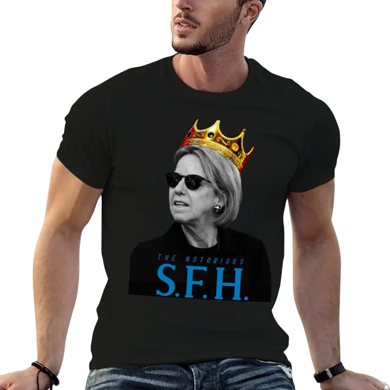 The Notorious SFH T-Shirt hippie clothes vintage summer clothes workout shirts for men