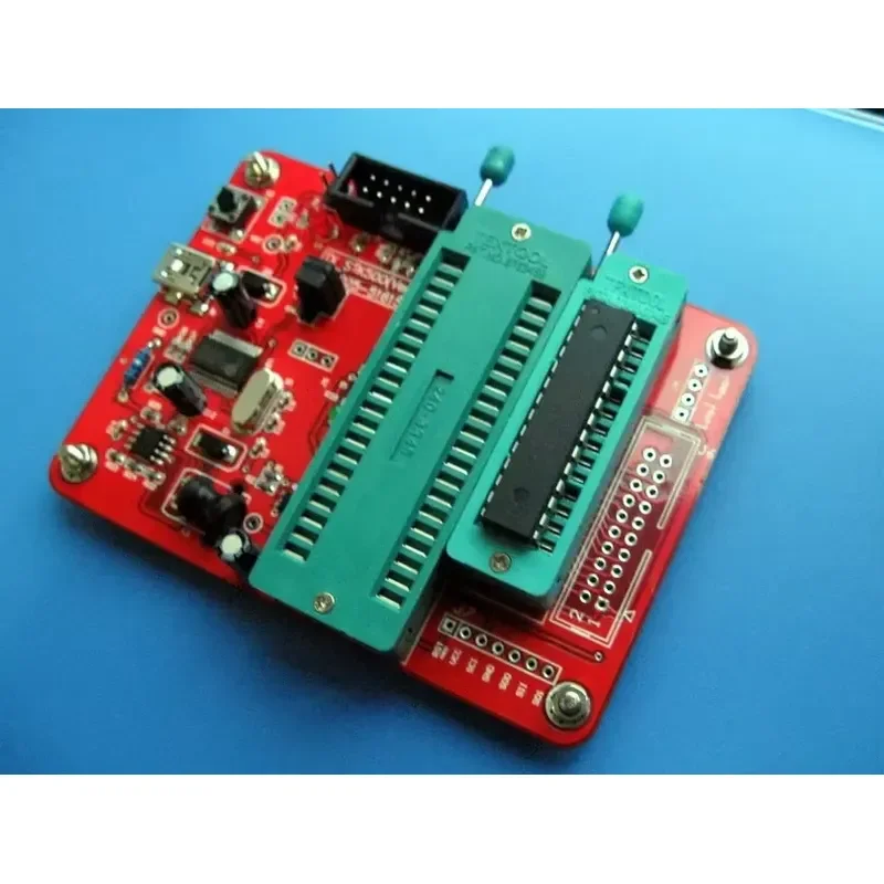 1pcs AVR High Voltage Programmer USB to Serial Port ISP STK500 Four in One Parallel Interface for Microcontroller Programming