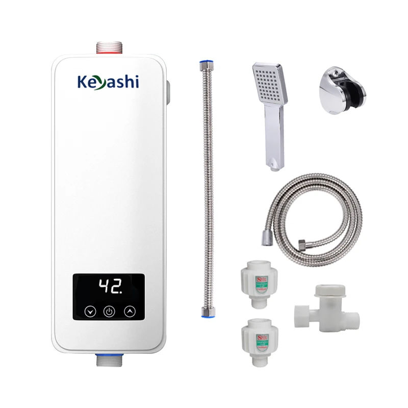 Cheap 220v 50hz 3.5kw Mini Small Tankless Instant Electric Water Heater for Kitchen
