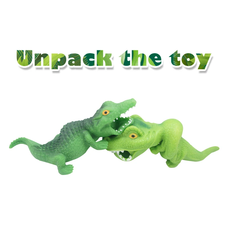 1 pcs New strange toys vent memory sand dinosaur lalalale dinosaur decompression stretching toys