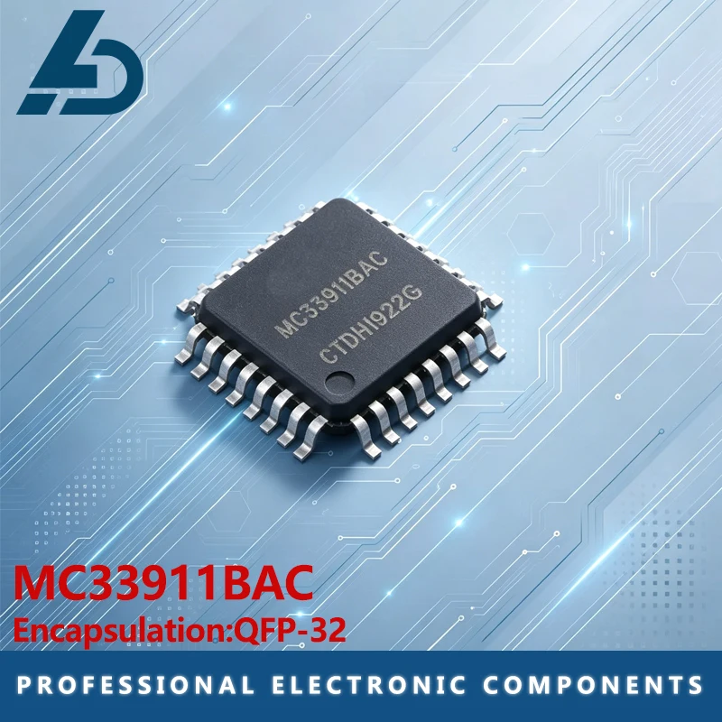 Image of 2-10 Stück MC33911BAC SC33911BAC QFP-32 Automotive Computer Board Glass Lift Fragile Chip