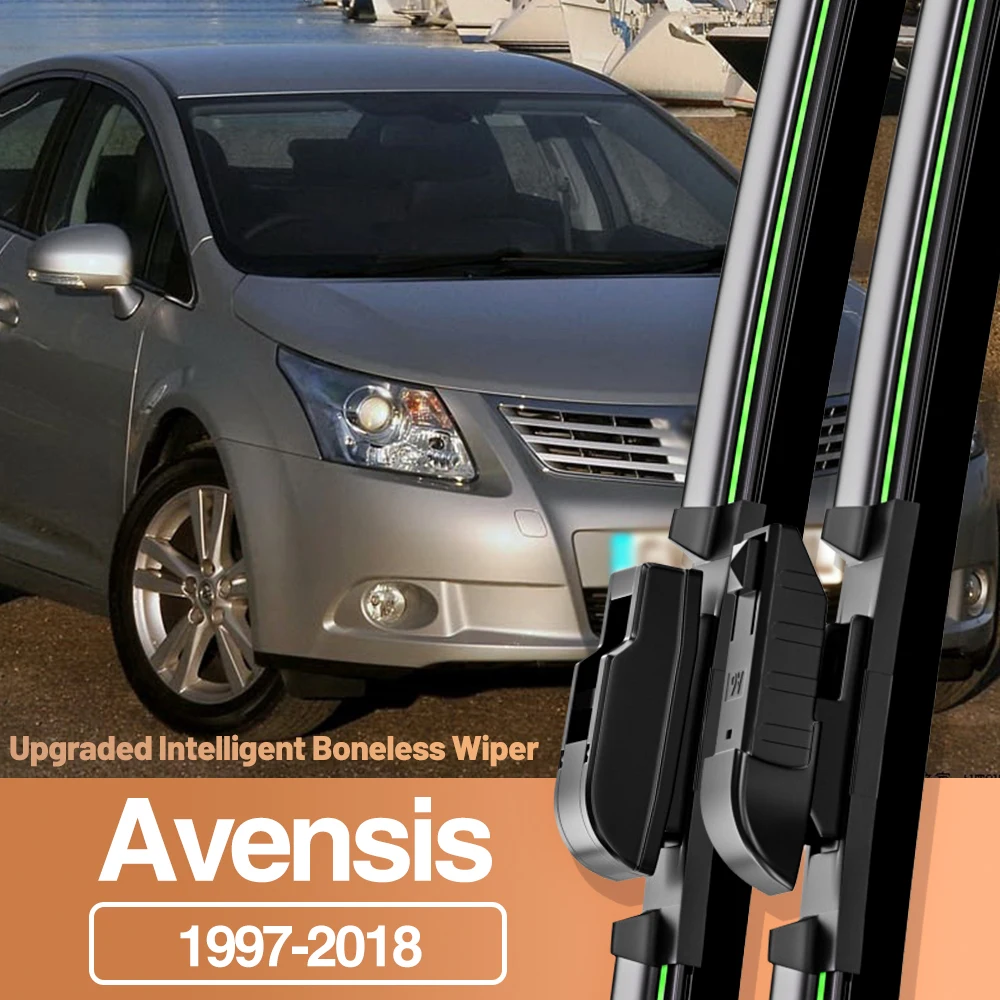 2 stücke Für Toyota Avensis T22 T25 T27 Verso 1997-2018 Frontscheibe Wischer Klingen Windschutzscheibe Fenster Zubehör 2003 2009 2017
