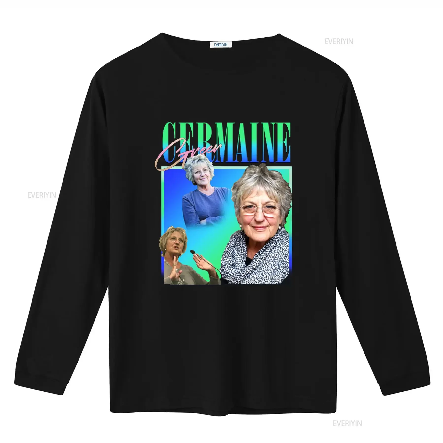 GERMAINE GREER Homage T Shirt Feminists Feminism Themed Radical Feminist Inspired  vintage Washed Breathable Casual Comfortable