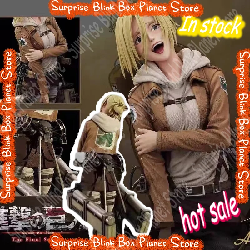 

Bandai Gk Figure Generic Attack On Titan Annie Leonhart Anime Collectible Statue Decoration Ornament Birthday Gift Anime Fans
