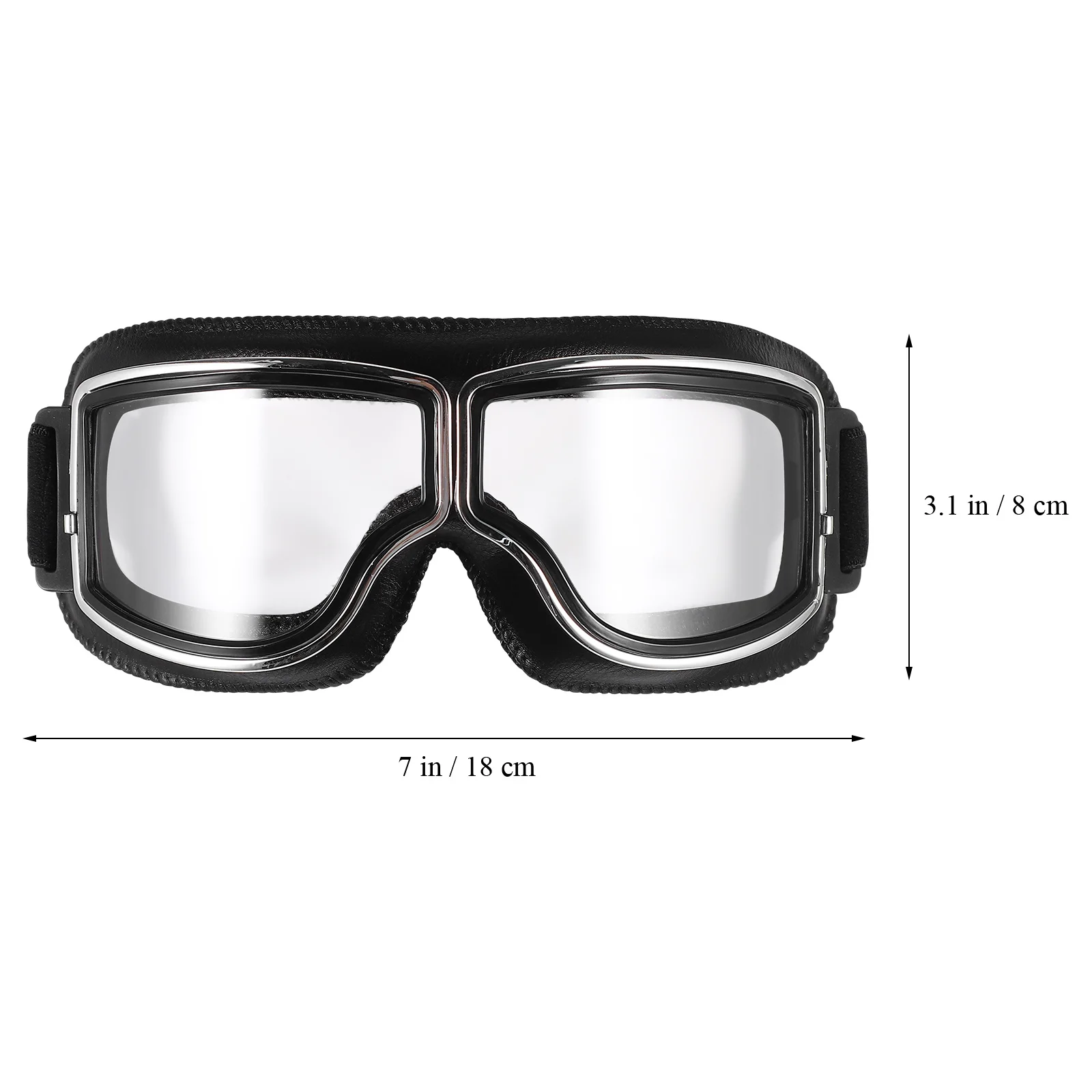 

1 pc Motorcycle Goggles Motocross Protective Eyewear Windproof Adjustable Riding Goggles For Cycling Skating Outdoor Sports
