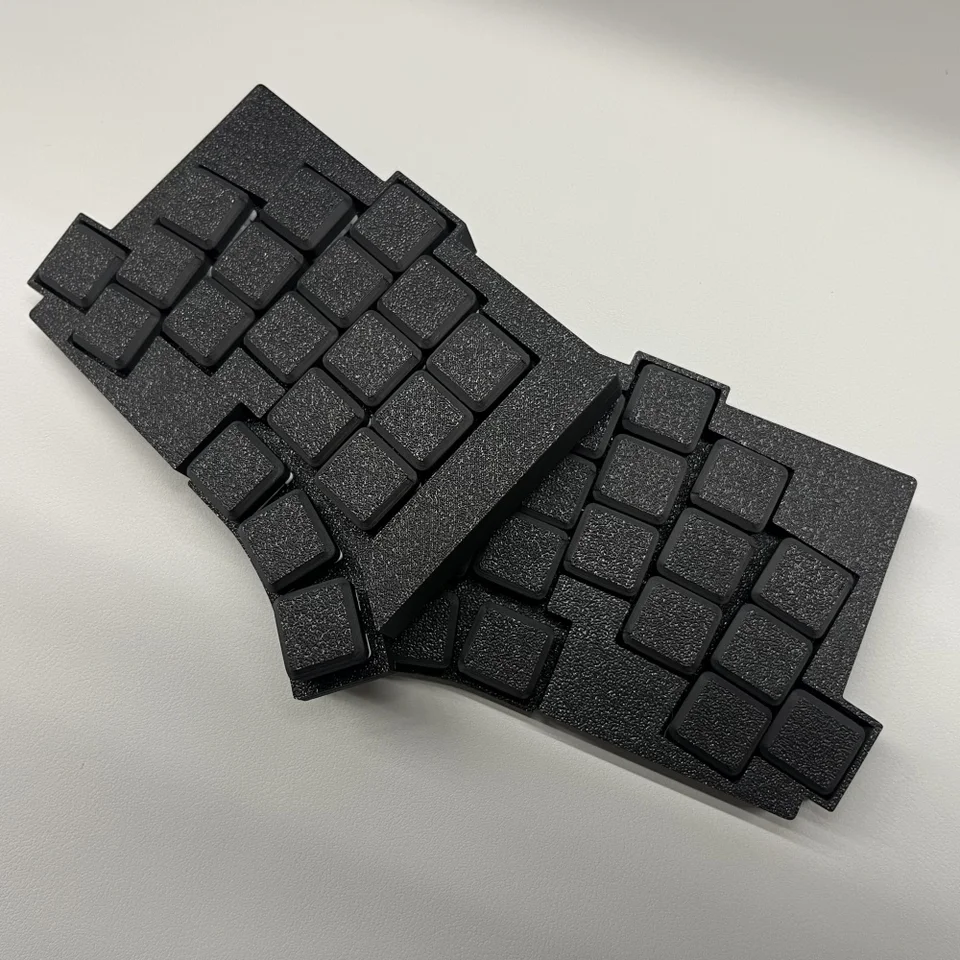 Choc V2 Totem Wireless Low Profile Split Keyboard Hot Swap Kit ZMK