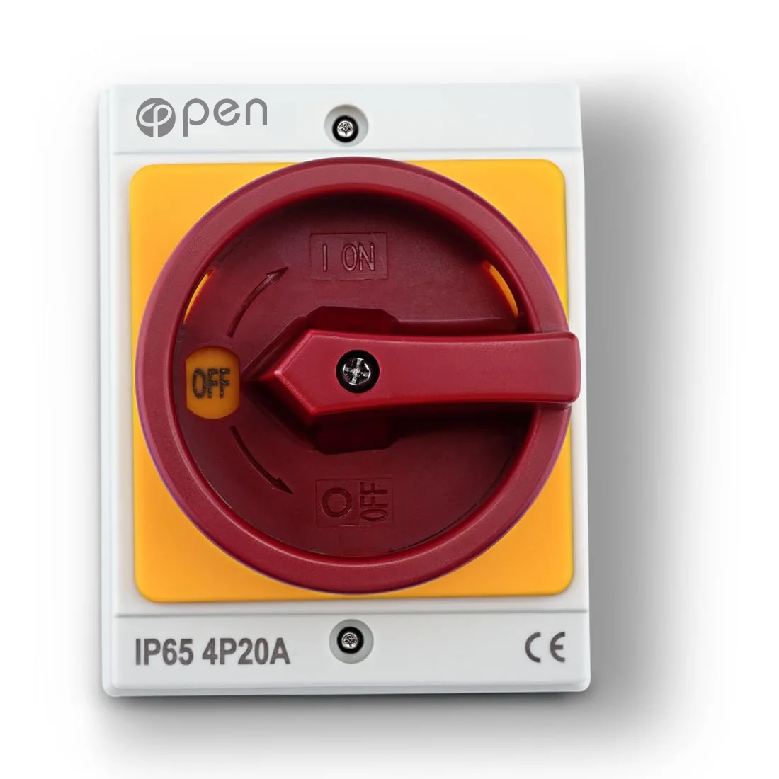 

OKP Series 20A Weatherproof Rotary Isolator Switch OKP-20A/4P With Protective Box ON-OFF Power Cutoff Function