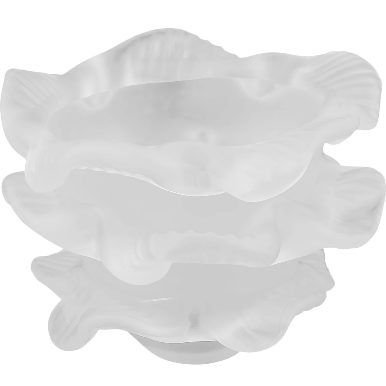 Glass Wall Lamp Shade Petal Layered Replacement Lamp Cover Small Decorative Lampshade for Indoor Lighting Small Lampshade