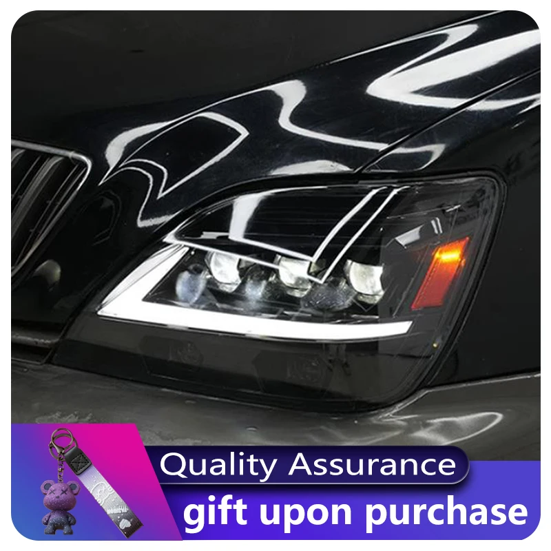 

Car Lamps For Lexus RX270 RX350 1998-2002 RX330 Front Lights LED DRL Headlight HID Projector Lens Refit Auto Tool Accessories