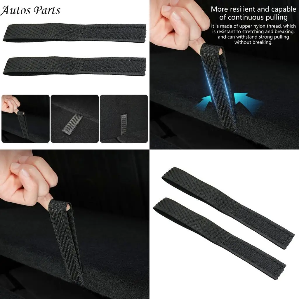 

57BA 1pc/2pcs Rear Trunk Rope for Y 2022-2024 Lid Pull Strap Open Cover Handle Draw Cord Automotive Accessories