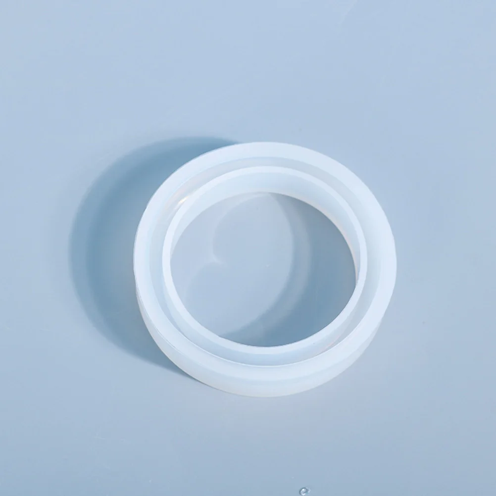 

3 Pcs Crystal Epoxy Mold Bracelets Crafting Kit Silicone Resin Jewelry Casting Clay Handmade Bangle Silica Gel DIY Molds