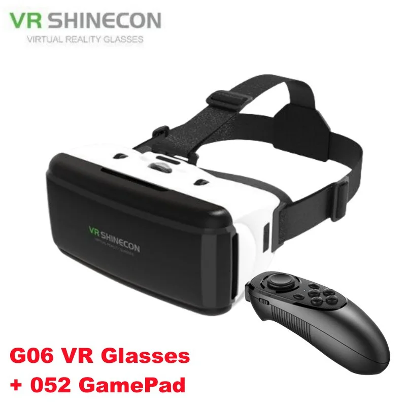 Virtual Reality VR-bril IMAX Enorme scherm 3D-bril Google Cardboard Box VR-helm voor 4,5-6,53 "telefoon, ondersteuning voor gamejoysticks